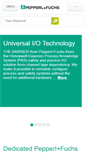 Mobile Screenshot of honeywell.pepperl-fuchs.com